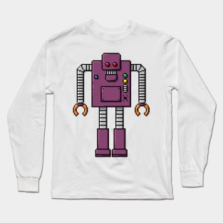 Pixel Robot 191 Long Sleeve T-Shirt